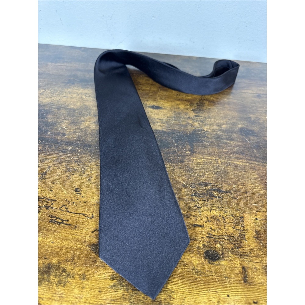 Robert Talbott Best in Class Black Silk Tie 3.75x62 NWT MSRP $115 USA